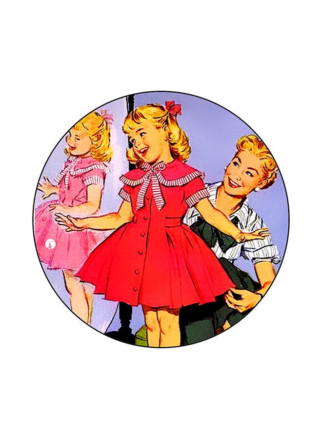 بي بي لوحة ماوس بتصميم كلاسيكي فينتيدج متعدد الألوان