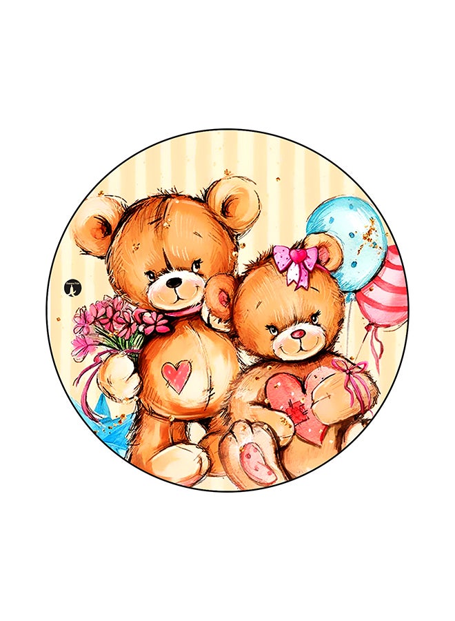 BP Bears Printed Mouse Pad Multicolour