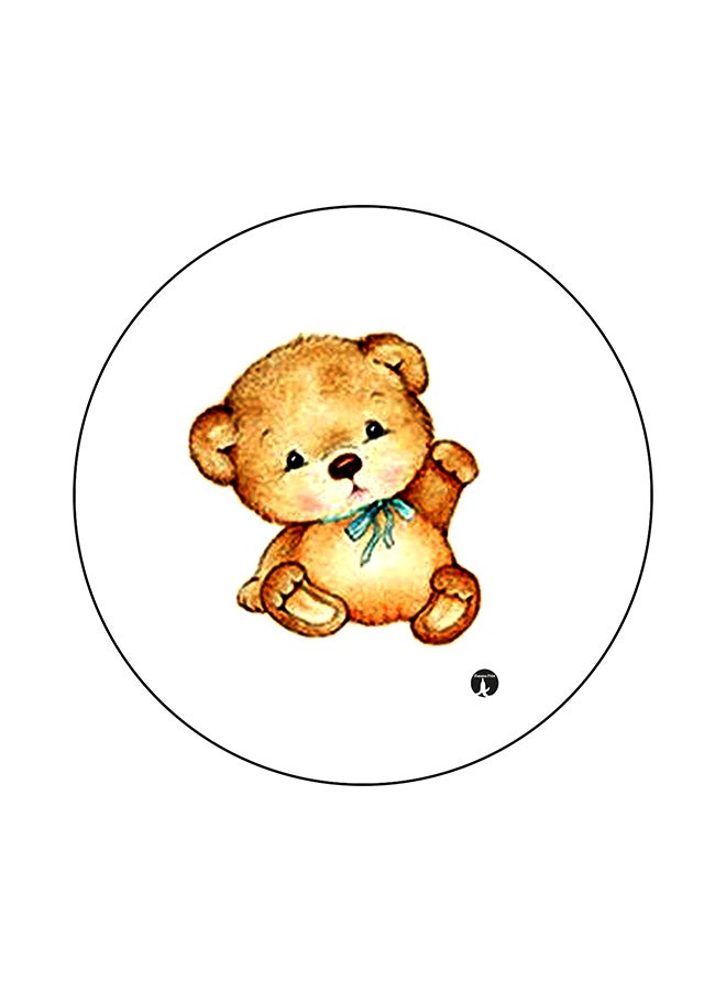 BP A Bear Printed Mouse Pad Multicolour