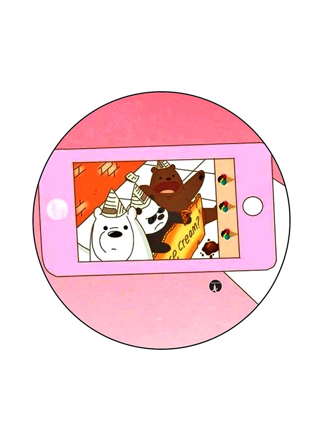 BP We Bare Bears Printed Mouse Pad Multicolour