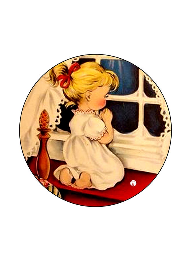 BP Vintage Art Printed Mouse Pad Multicolour