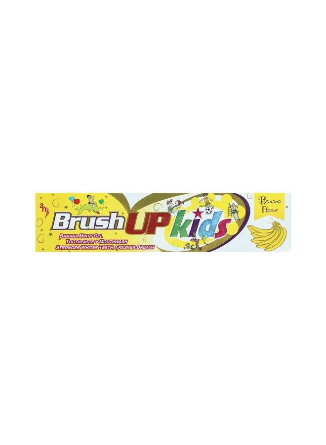 Brush Up Banana Minty Gel Toothpaste - Image 2