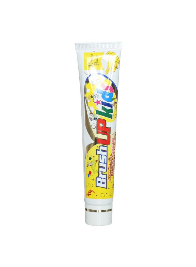 Brush Up Banana Minty Gel Toothpaste - Image 1