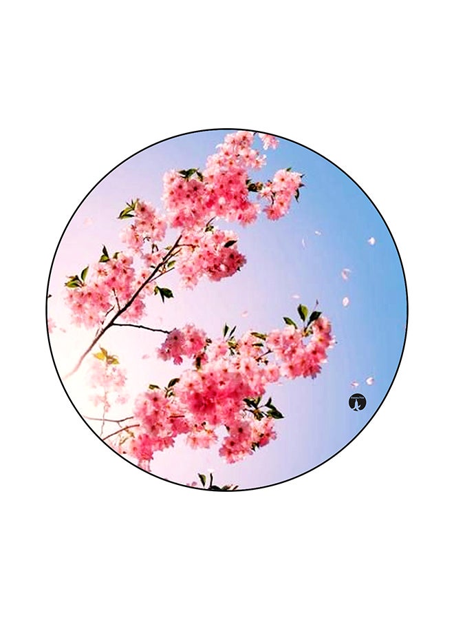 Flowers Printed Mouse Pad multicolour