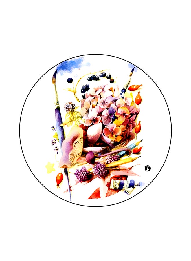 BP Flowers Printed Mouse Pad Multicolour