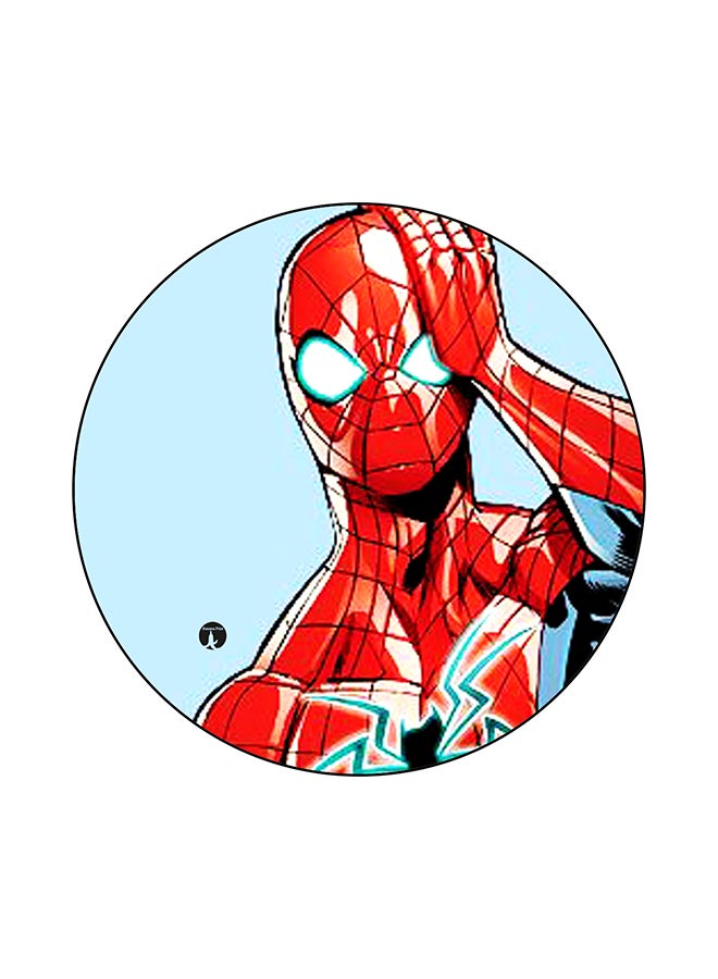 لوحة ماوس بطبعة سبايدر مان متعدد الألوان