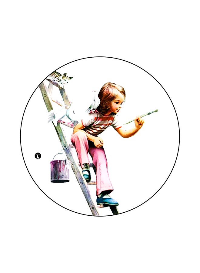 BP Girl Printed Mouse Pad Multicolour