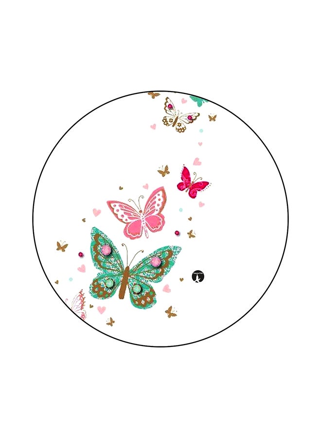 BP Butterflies Printed Mouse Pad Multicolour