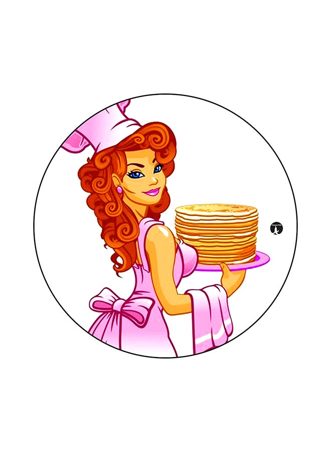 BP Woman Printed Mouse Pad Multicolour