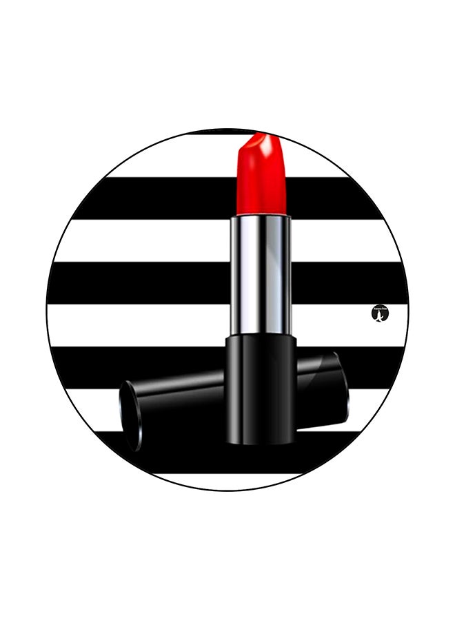 BP Lipstick Printed Mouse Pad Black/White/Red