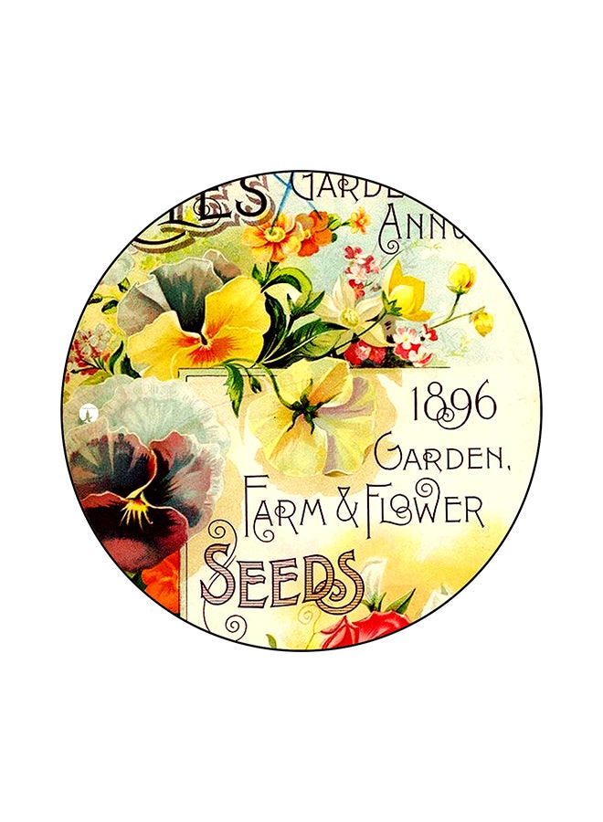 BP Flowers Printed Mouse Pad Multicolour