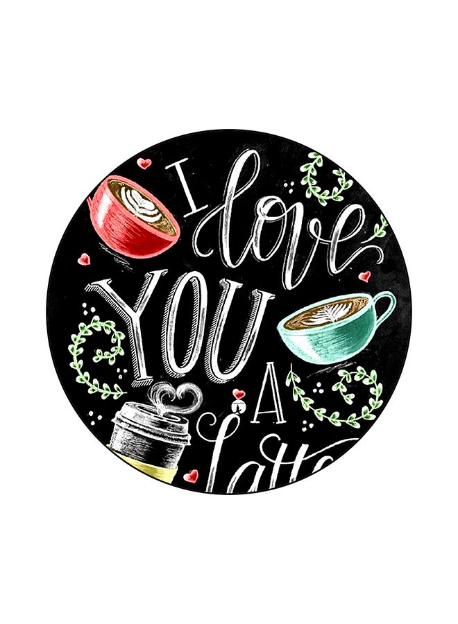 BP English Phrases Printed Mouse Pad Multicolour