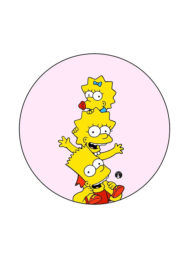 BP The Simpsons Mouse Pad Pink