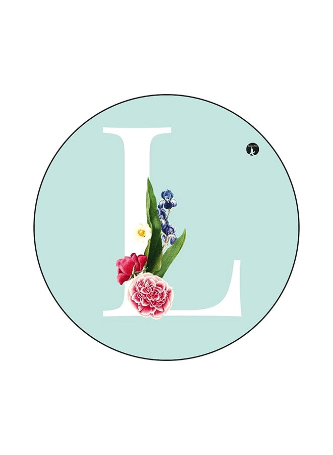BP Letter L Print Mouse Pad Multicolour