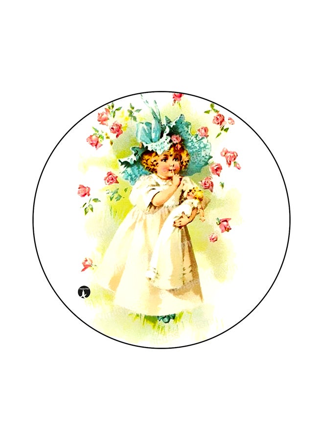 BP Vintage Art Printed Mouse Pad Multicolour