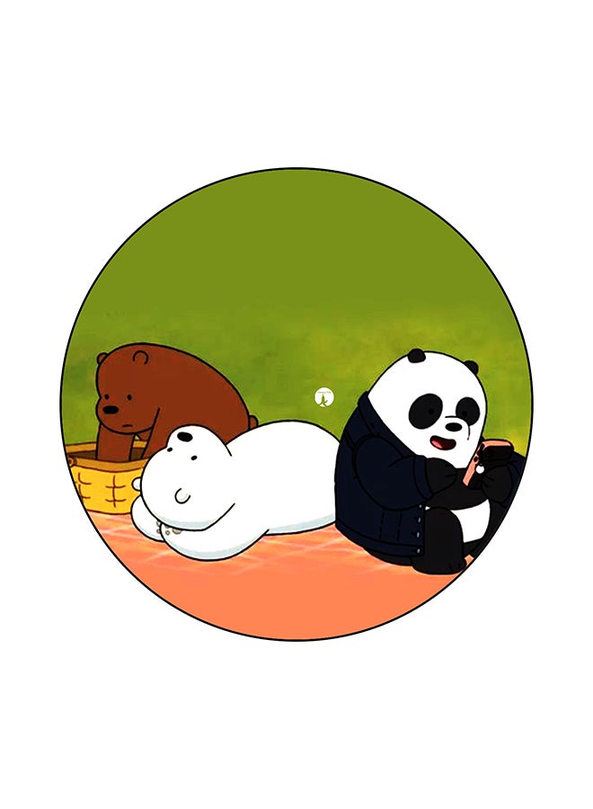 BP We Bare Bears Printed Mouse Pad Multicolour