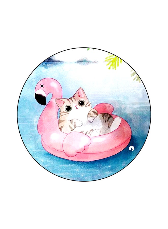 BP Cat Printed Mouse Pad Multicolour