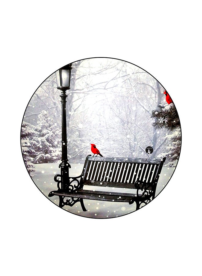 بي بي لوح ماوس بطبعة طيور متعدد الألوان