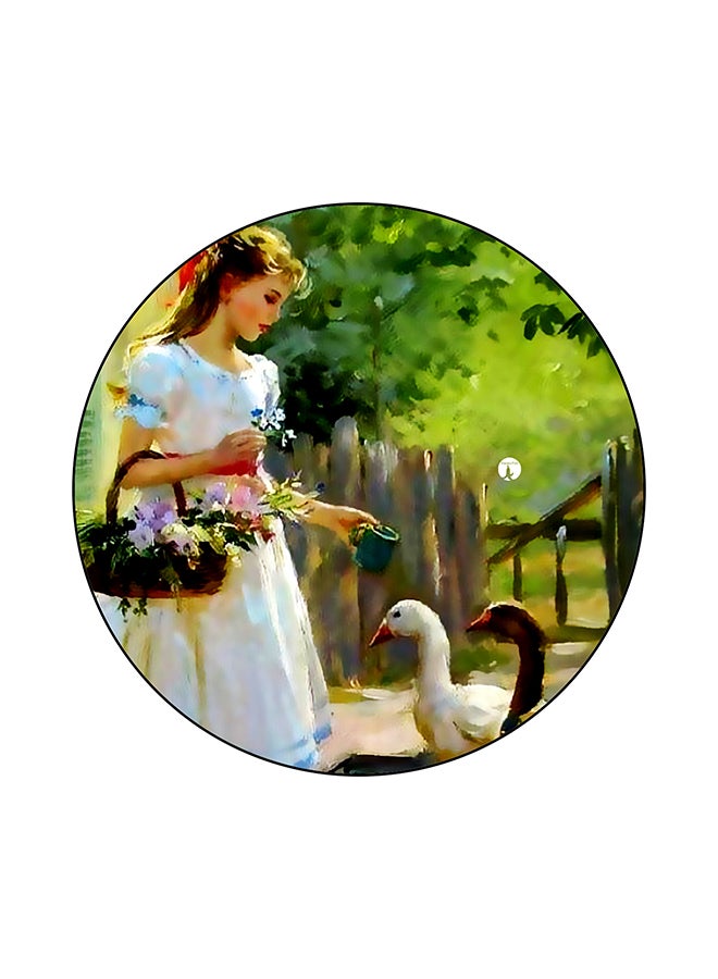 BP Vintage Art Printed Mouse Pad Multicolour