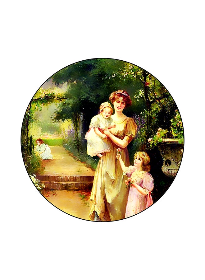 بي بي لوحة ماوس بتصميم كلاسيكي فينتيدج متعدد الألوان