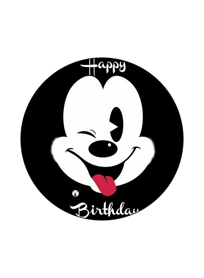 BP Disney Printed Mouse Pad Black/White