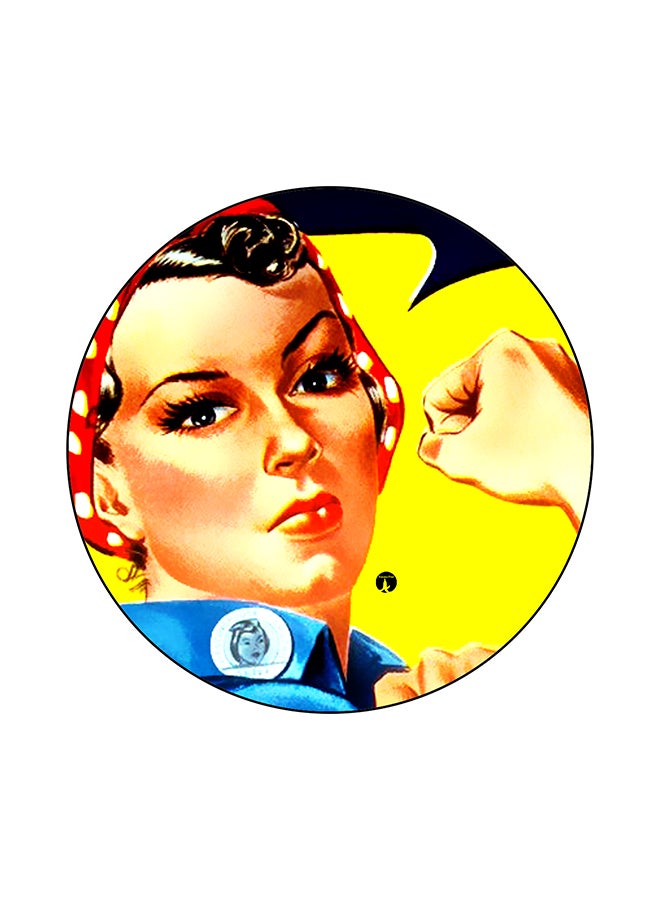 BP Vintage Art Printed Mouse Pad Multicolour