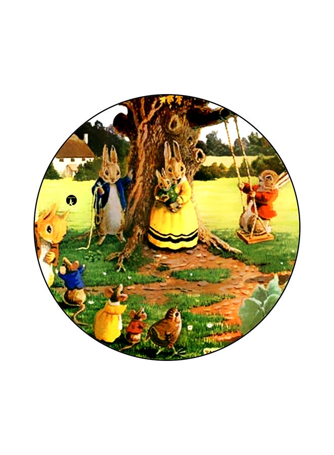 بي بي لوح ماوس بطبعة حيوانات متعدد الألوان