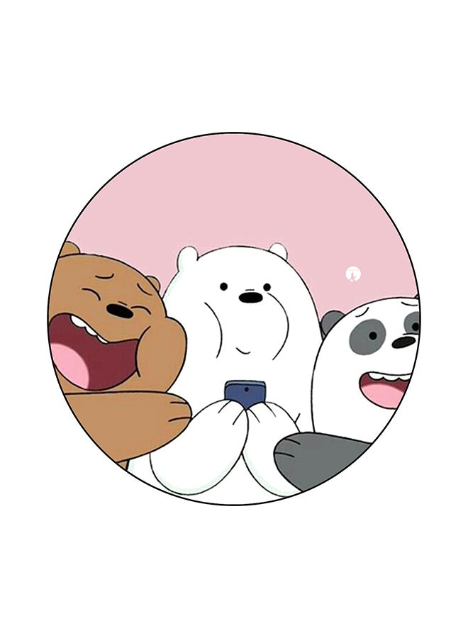 BP We Bare Bears Printed Mouse Pad Multicolour