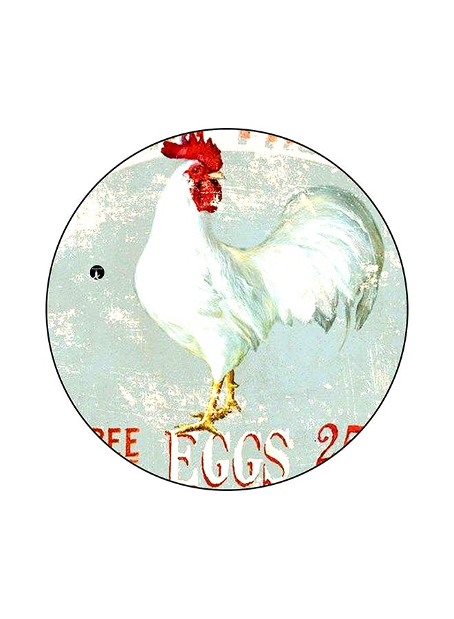 BP A Rooster Printed Mouse Pad Multicolour