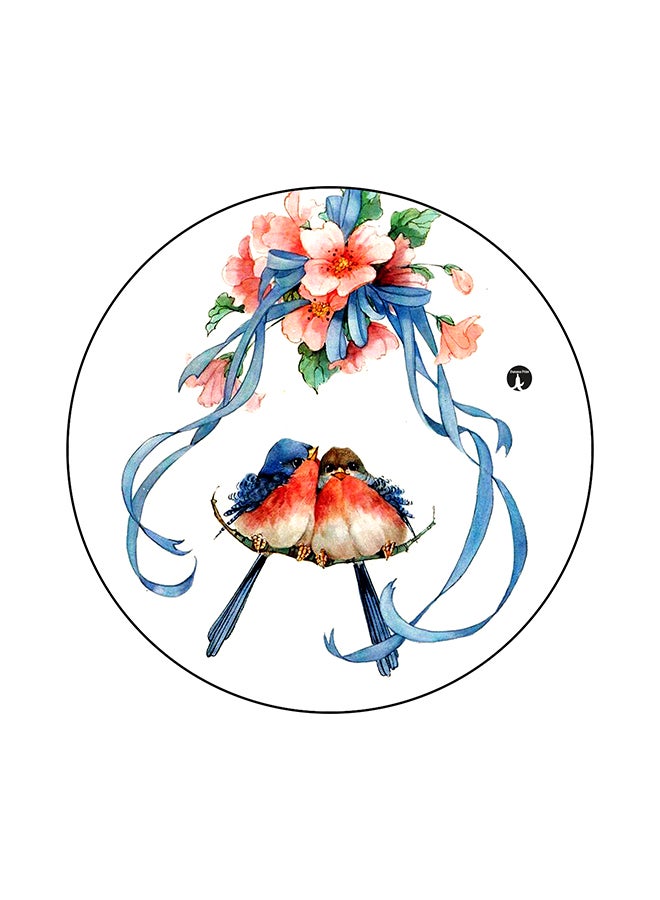 BP Birds Printed Mouse Pad multicolour