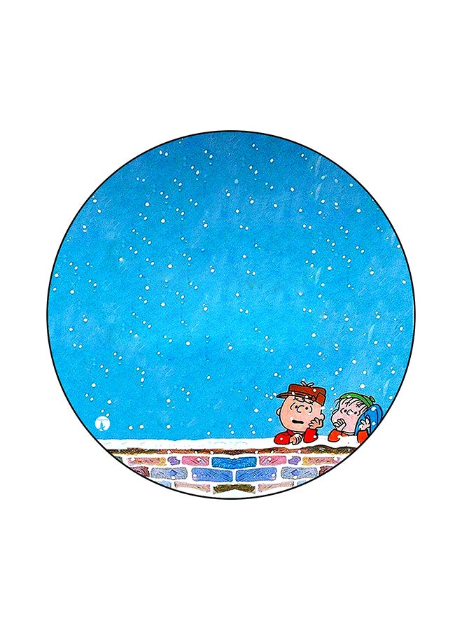 BP Snoopy Printed Mouse Pad Multicolour