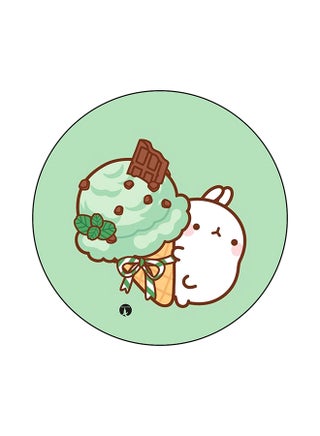 A Rabbit Printed Mouse Pad Multicolour - v1581694886/N34508710A_1