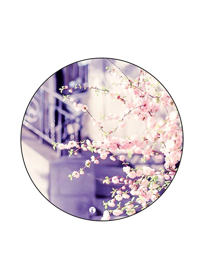 لوحة ماوس برسمة زهور متعدد الألوان