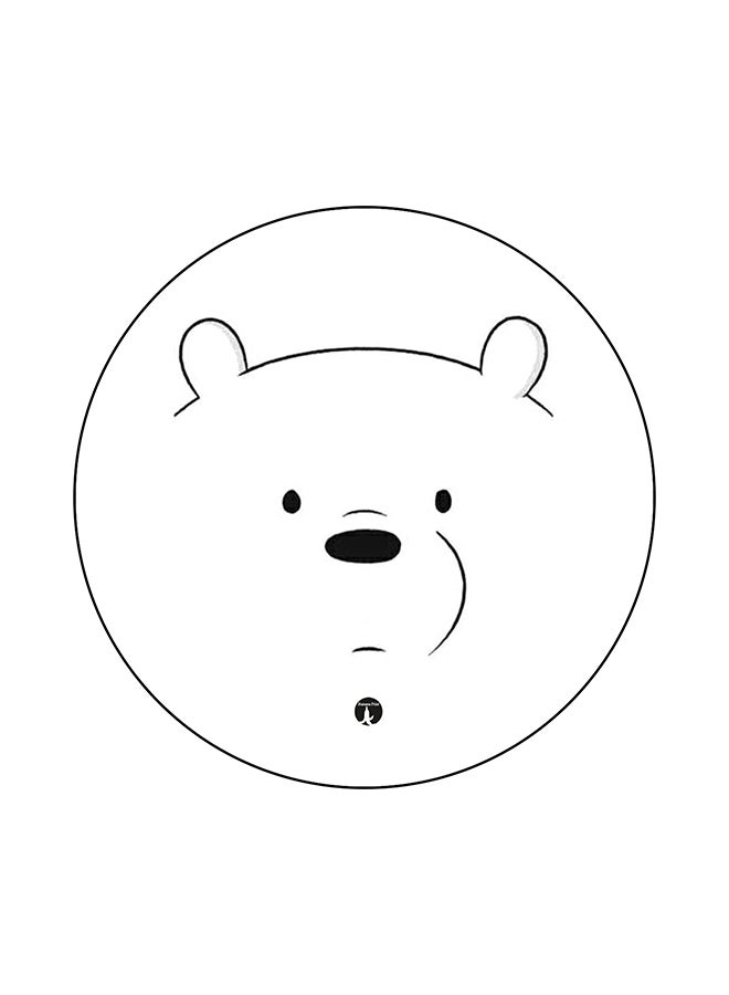 BP We Bare Bears Printed Mouse Pad White/Black