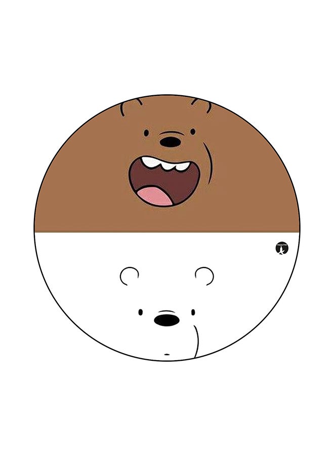 BP We Bare Bears Mouse Pad White/Brown