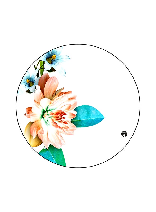 BP A Flower Printed Mouse Pad Multicolour