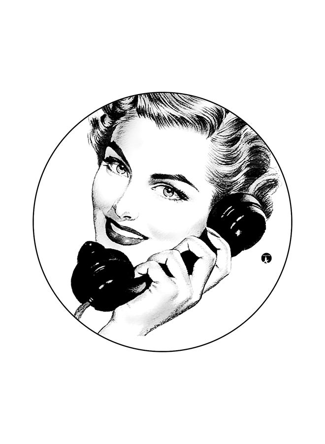 BP Vintage Art Printed Mouse Pad Multicolour