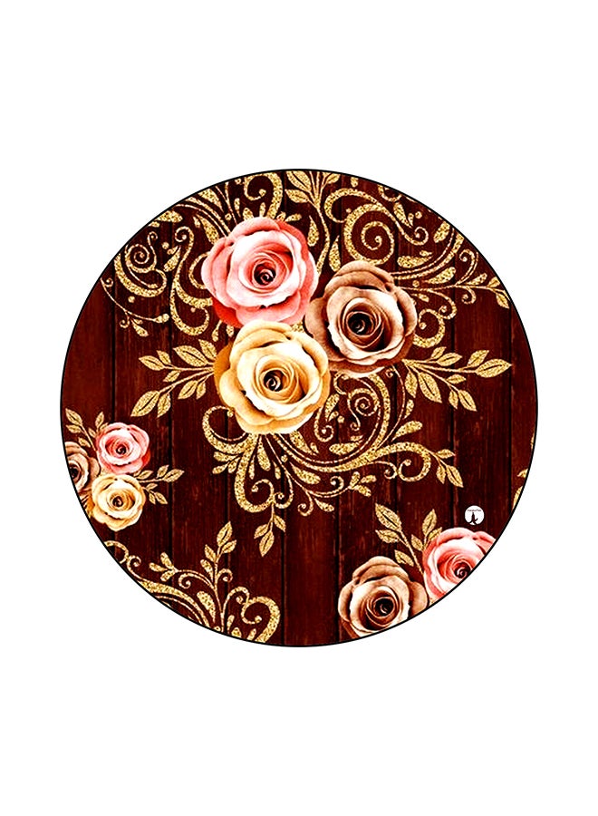 Flowers Mouse Pad Multicolour
