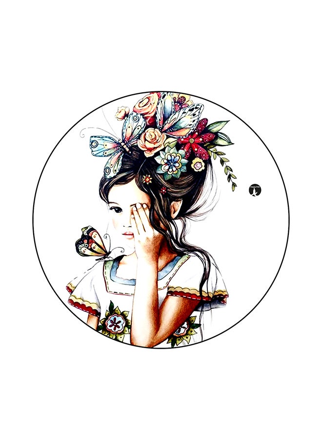 BP A Girl Mouse Pad Multicolour