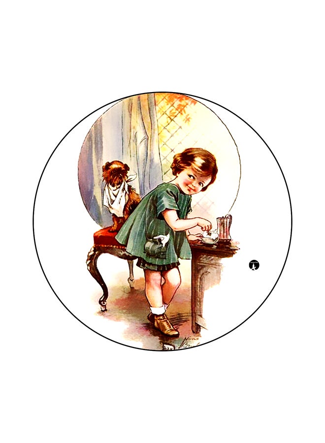 BP Vintage Art Mouse Pad Multicolour