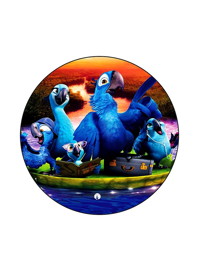 BP Rio Printed Mouse Pad Multicolour