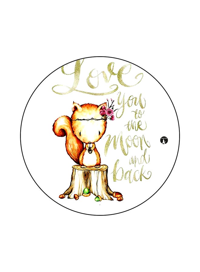 BP English Phrases Printed Mouse Pad Multicolour