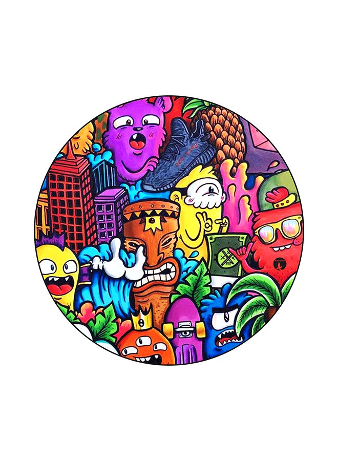 BP Monsters Printed Mouse Pad Multicolour
