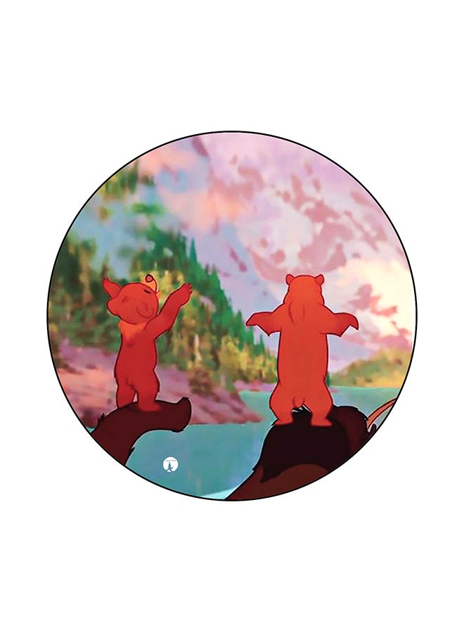 لوحة ماوس بطبعة ديزني متعدد الألوان