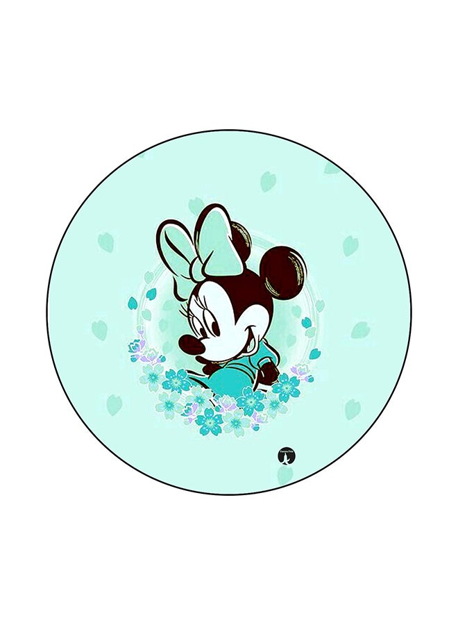 BP Disney Mini Mouse Printed Mouse Pad Green/Black/Grey 