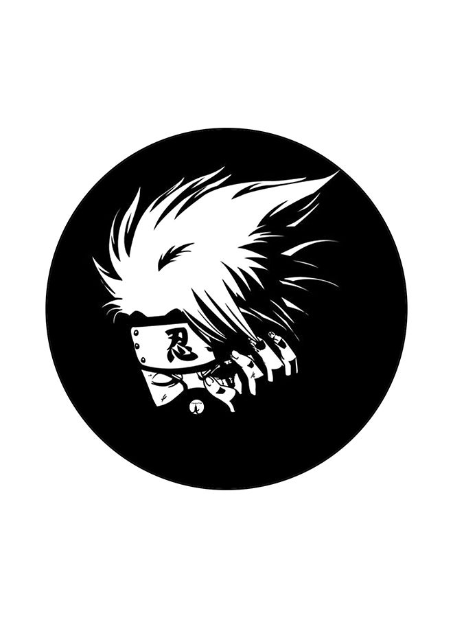 BP The Anime Naruto Printed Mouse Pad Black/White