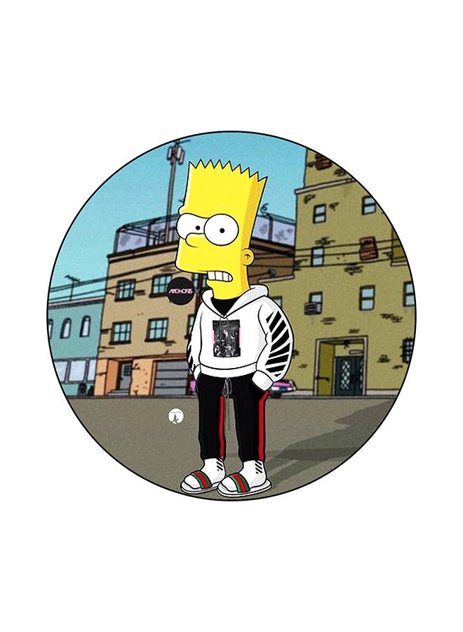 BP The Simpsons Printed Mouse Pad Multicolour