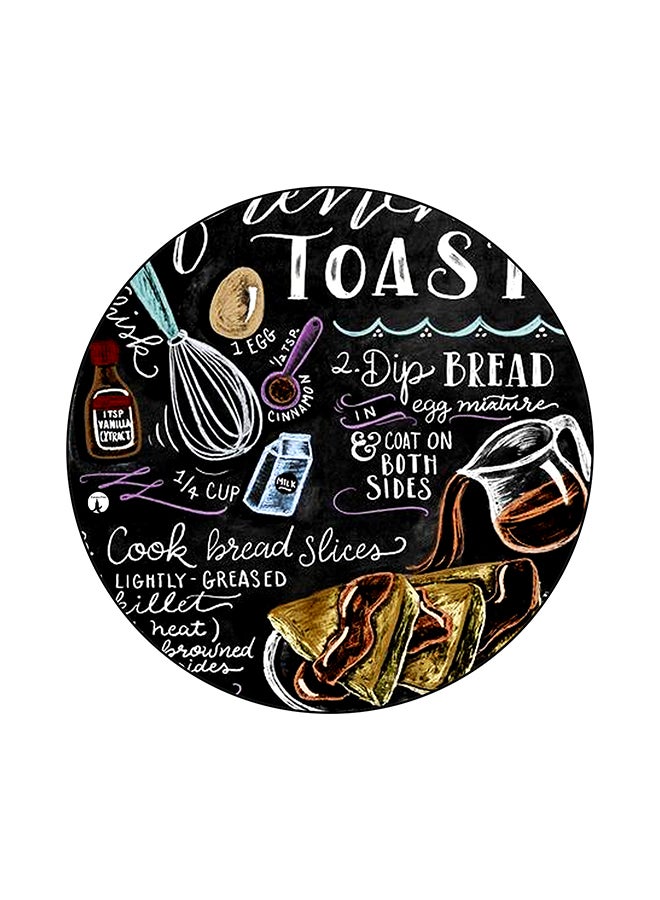 BP Food Printed Mouse Pad multicolour