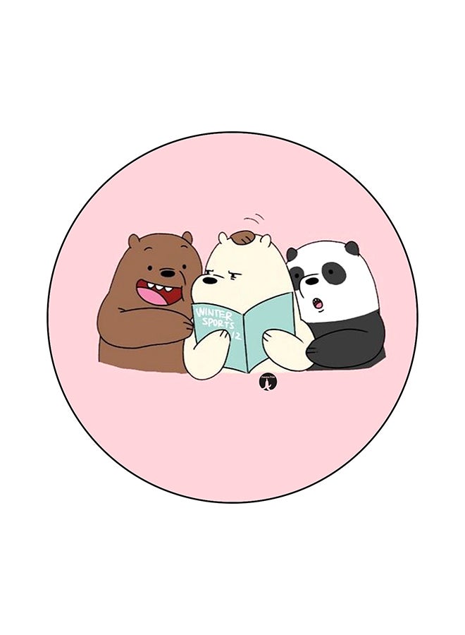 BP We Bare Bears Printed Mouse Pad Multicolour