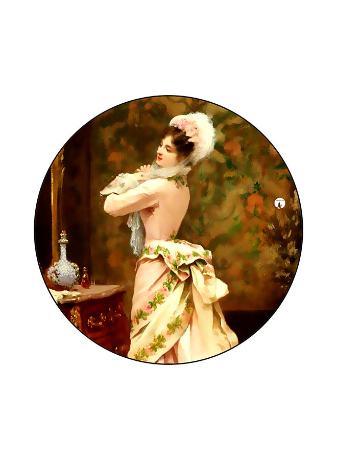 BP Vintage Art Printed Mouse Pad Multicolour